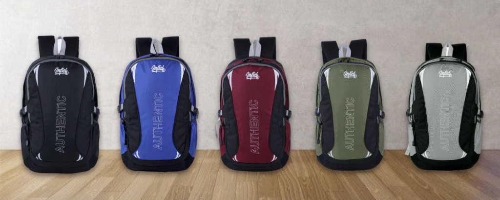 Tas ransel pria Inflico BA325IFS tersedia dalam 5 pilihan warna: hitam, biru, merah maroon, hijau army, dan abu-abu.